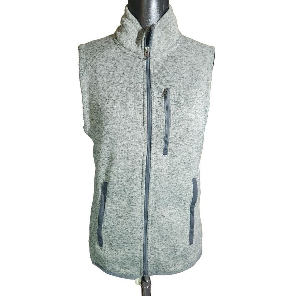 Beverly Hills Polo Club Vest Men's Medium Grey